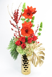 Crimson Holiday from Mockingbird Florist in Dallas, TX