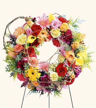  Ring of Friendship Wreath from Mockingbird Florist in Dallas, TX