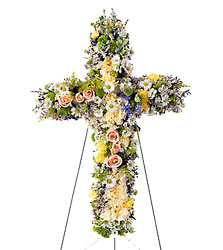 Angel's Cross from Mockingbird Florist in Dallas, TX