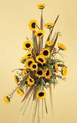 Standing Spray of Sunflowers