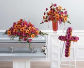 Gerbera Daisy Casket Spray