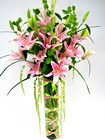 Lilies and Bows Flowers