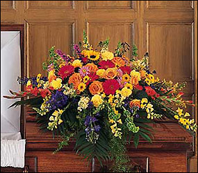 Celebration of Life Casket Spray