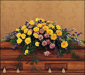 Eternal Hope Sympathy Casket Spray