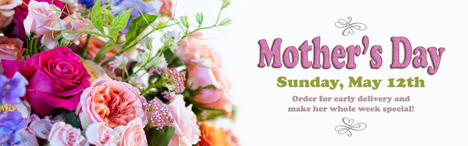 Mother's Day Flowers and Gifts delivered throughout the Dallas Texas Area