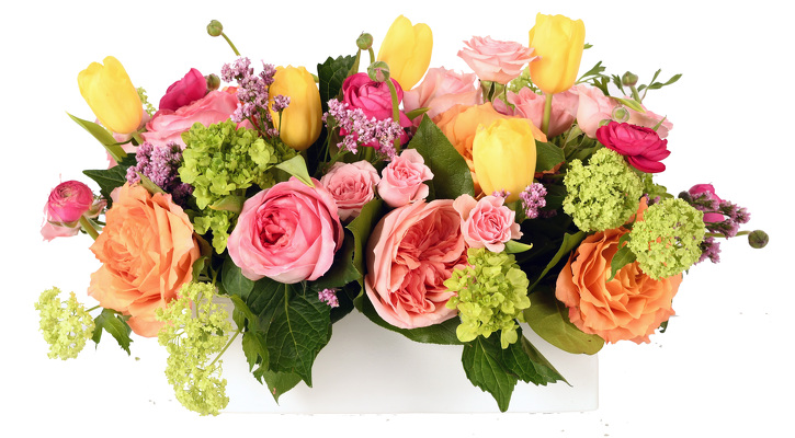 <H1> Pastel Spring Centerpiece </H1>  from Mockingbird Florist in Dallas, TX
