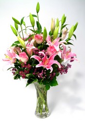 Lilies and Roses Large  from Mockingbird Florist in Dallas, TX