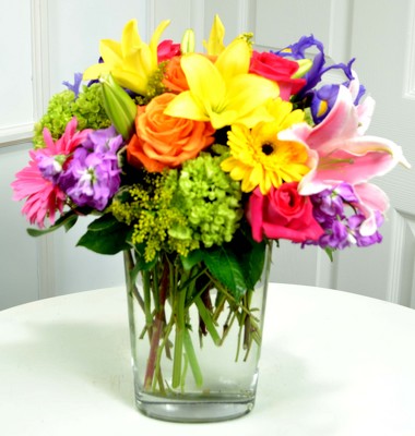 <h1>Cancun Bright Flowers</h1> from Mockingbird Florist in Dallas, TX