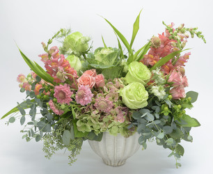 <h1> Peach Sorbet </h1> from Mockingbird Florist in Dallas, TX