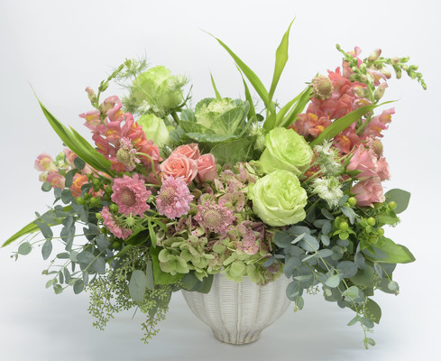 <h1> Peach Sorbet </h1> from Mockingbird Florist in Dallas, TX