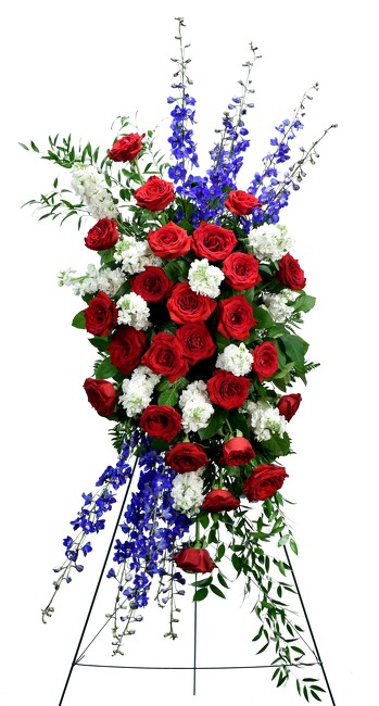 <H1> Patriotic Salute </H1> from Mockingbird Florist in Dallas, TX