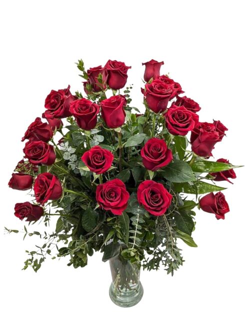 <H1> Premium Four Dozen Red Roses </h1> from Mockingbird Florist in Dallas, TX