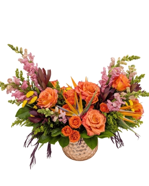 <H1> Phoenix Fire Deluxe </h1> from Mockingbird Florist in Dallas, TX