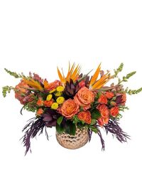 <H1> Phoenix Fire Deluxe </h1> from Mockingbird Florist in Dallas, TX