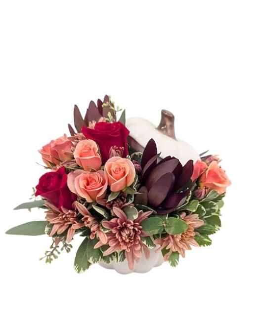 <H1> Rustic Pumpkin </h1> from Mockingbird Florist in Dallas, TX