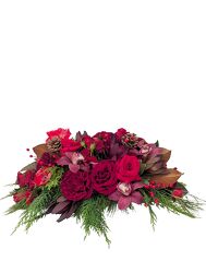 <H1> By The Fireside </h1> from Mockingbird Florist in Dallas, TX