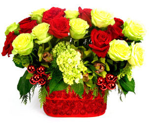 Roses & Orchids for the Holidays from Mockingbird Florist in Dallas, TX