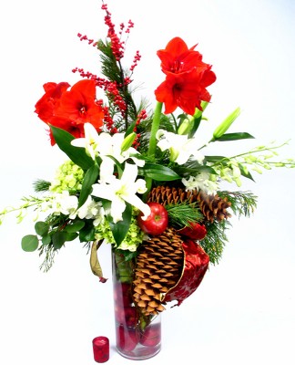 <H1> Ravishing Holiday </H1>  from Mockingbird Florist in Dallas, TX