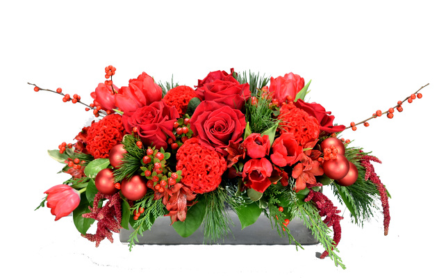 <H1> Simply Red Holiday </H1>            from Mockingbird Florist in Dallas, TX