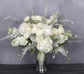 <H1> White Peony Christmas </H1> from Mockingbird Florist in Dallas, TX