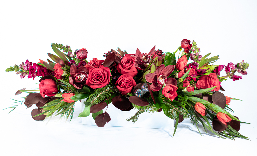 <h1> Christmas Charm </h1>  from Mockingbird Florist in Dallas, TX