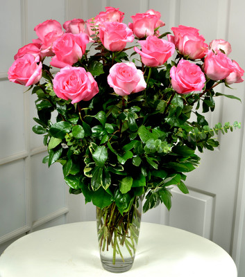 <H1> 24 Elegant Pink </H1>  from Mockingbird Florist in Dallas, TX