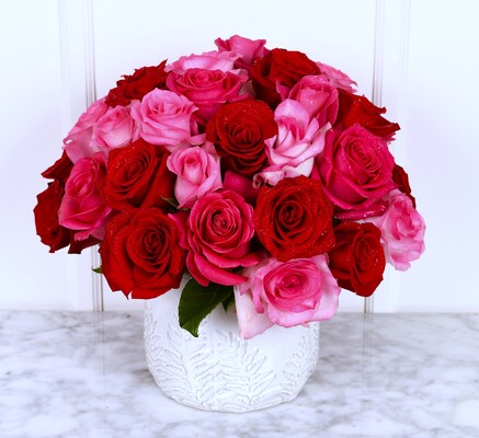 <h1>36 Rose Pave</h1> from Mockingbird Florist in Dallas, TX