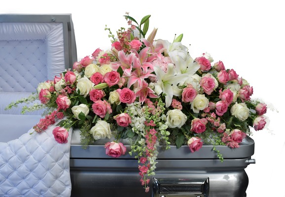 <h1> Life Loved Casket </h1> from Mockingbird Florist in Dallas, TX