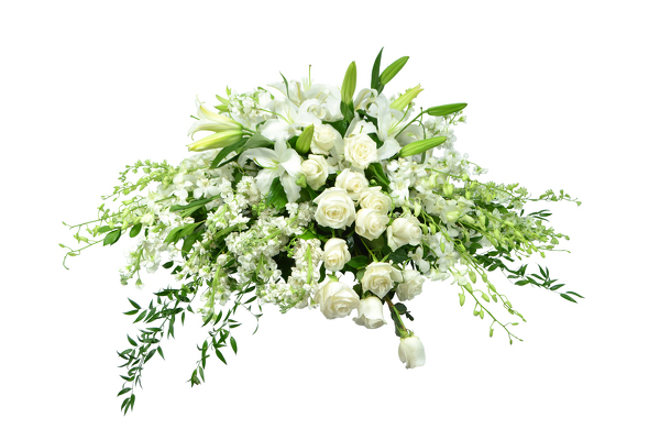 <H1> SC-4 Heavenly Casket </H1>  from Mockingbird Florist in Dallas, TX