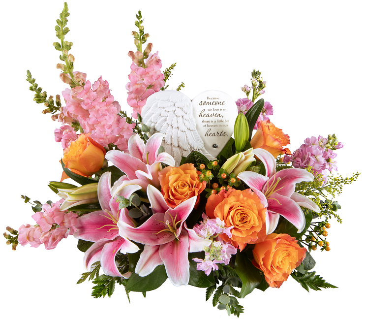 <H1> Beautiful Heart Bouquet </h1> from Mockingbird Florist in Dallas, TX