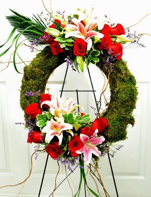 Cherished Wreath from Mockingbird Florist in Dallas, TX