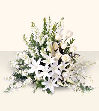 <h1> Light In Your Honor Arrangement </h1>  from Mockingbird Florist in Dallas, TX