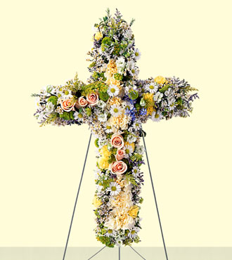 Angel's Cross from Mockingbird Florist in Dallas, TX
