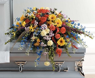 Half Couch Traditional Spray from Mockingbird Florist in Dallas, TX